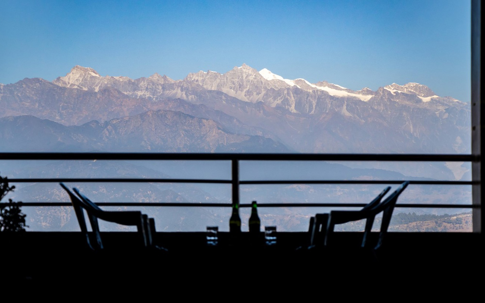 Langtang Mountain View from resort Room